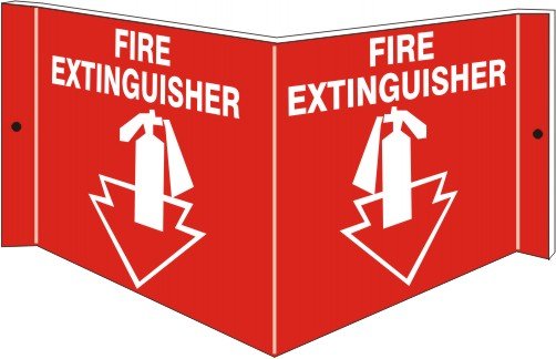 fire extinguisher sign